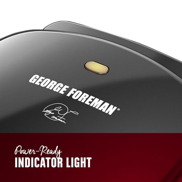 George Foreman 2-Serving Classic Plate Electric - Picture 5 of 10